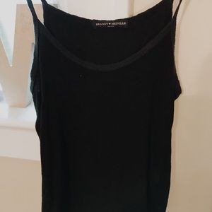 Brandy Melville black crop top (tank)